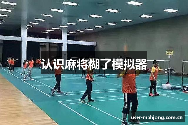 认识麻将糊了模拟器